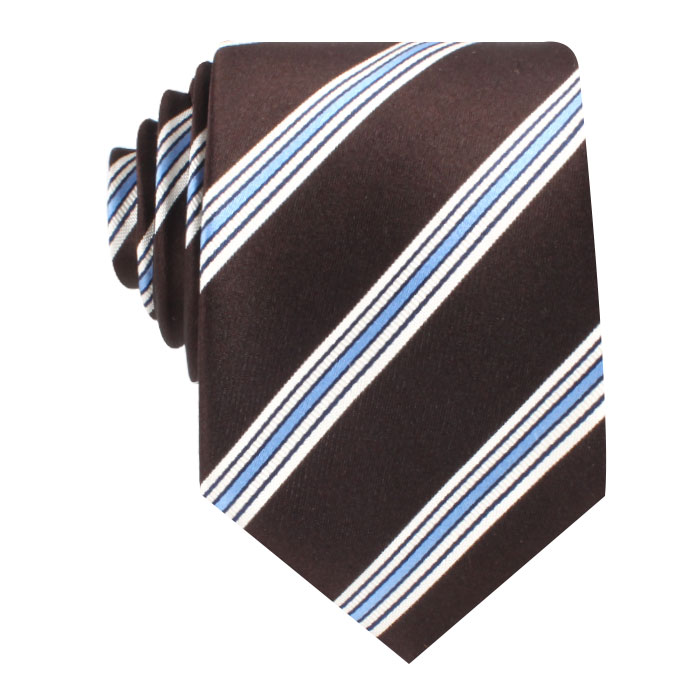 polyester striped ties